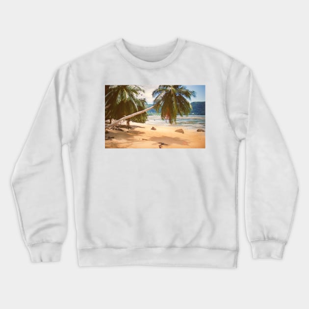 Seychelles Crewneck Sweatshirt by terezadelpilar